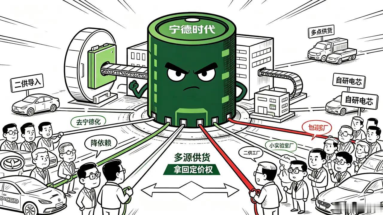 宁德时代高管谈车企自研电池宁德时代高管最近聊车企自研电池的事，说的话其实挺实在