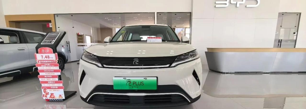 比亚迪元UP7万级纯电SUV卷王301-401km续航｜30分钟快充全系智