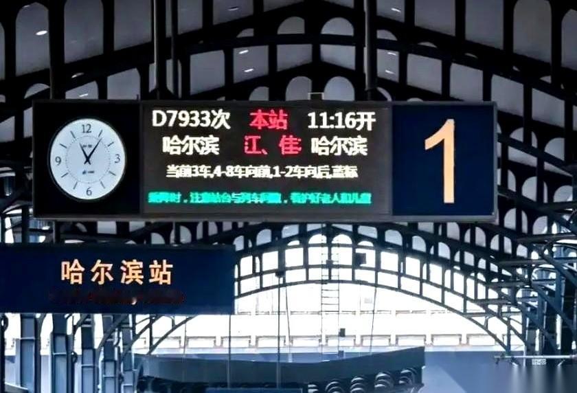刷到一张高铁票，哈尔滨到哈尔滨。第一反应，啥玩意儿？铁路系统出bug了？还是哪