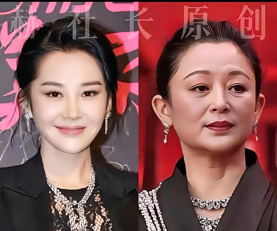 你们看出许晴和陈红同龄的吗？女人这生孩子和不生孩差距还真是大啊！