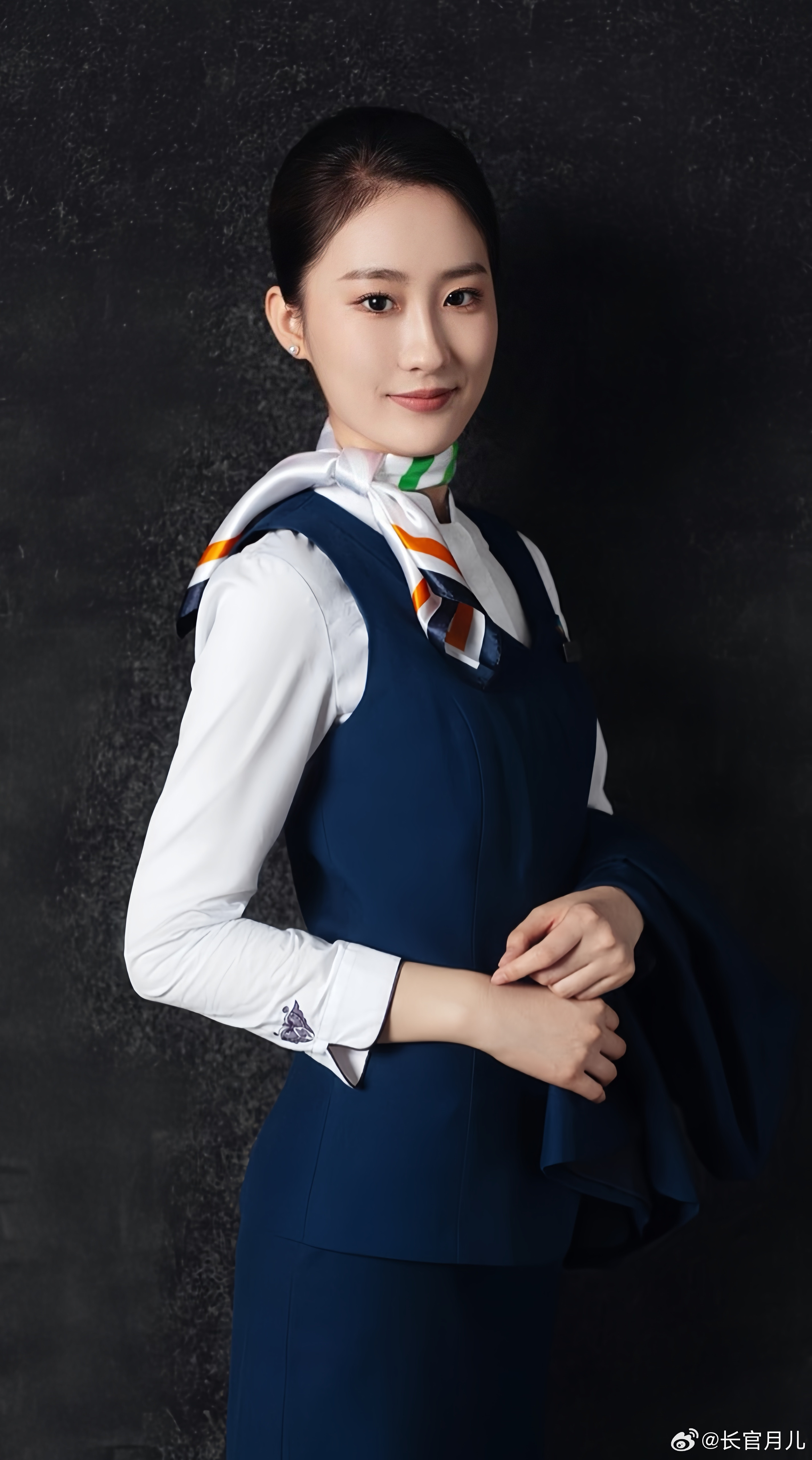 乘务系御姐范。