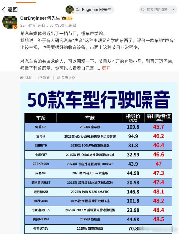 看到的微博，猛然发现一堆30、40万的车里面，居然有一辆13万的日产N7之前我就