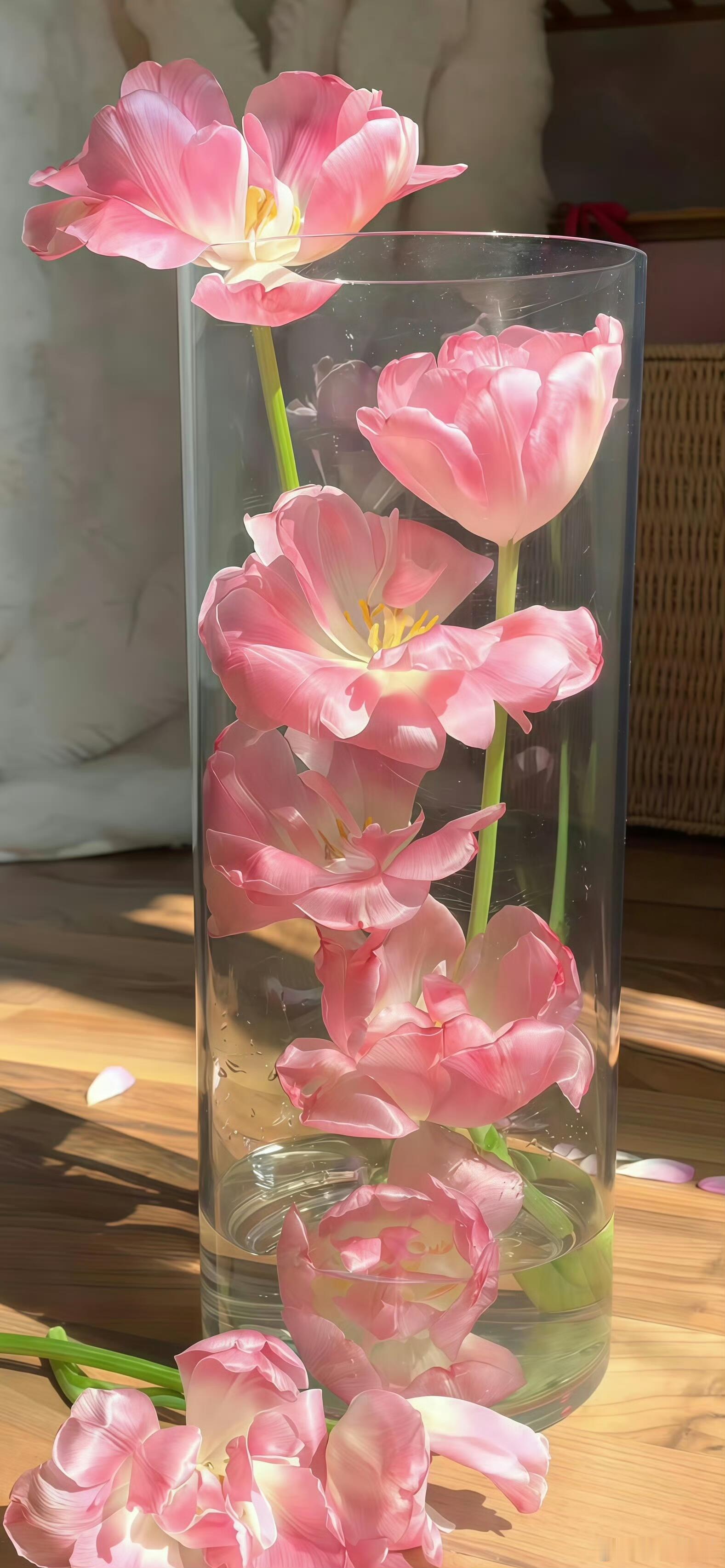 壁纸｜花不语，却懂人心～荷花：我想开了！电影质感壁纸｜杂志壁纸｜治愈系壁纸｜