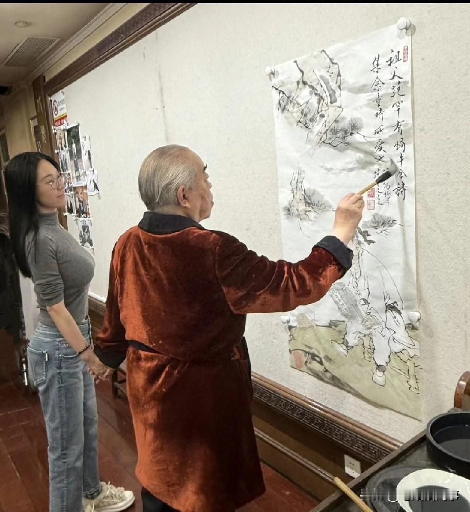 仪式就是告诉对方，时时刻刻，我都把你放在心上。87岁的范曾老先生晚年得子，人生大