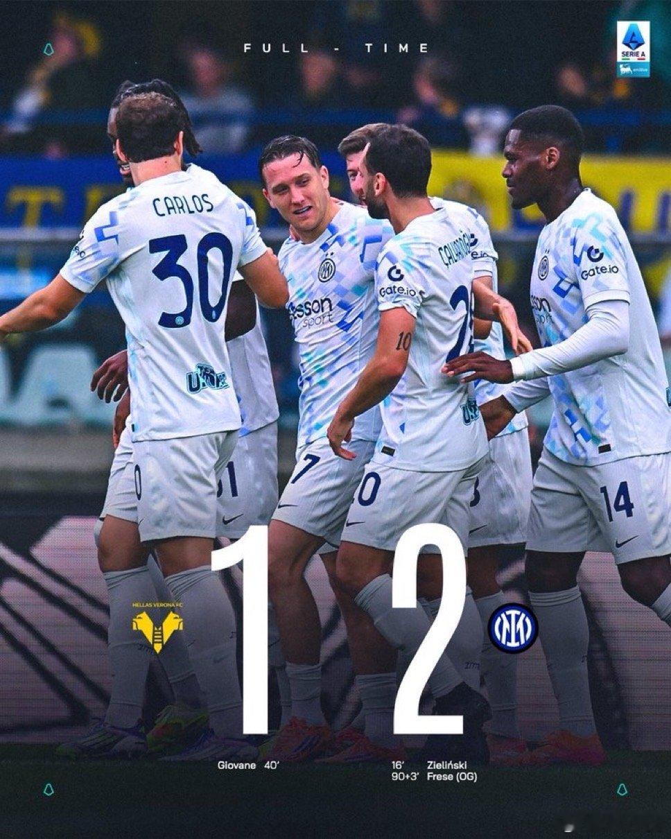 今天能带走3分国米真的是幸运[捂脸哭]对方又是中柱又是乌龙还有比赛克那一下…