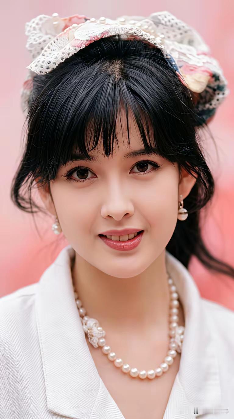 美人图鉴‖谁能拒绝一个这样可可爱爱的周慧敏呢？年轻时候的周慧敏在香港那个神仙打架