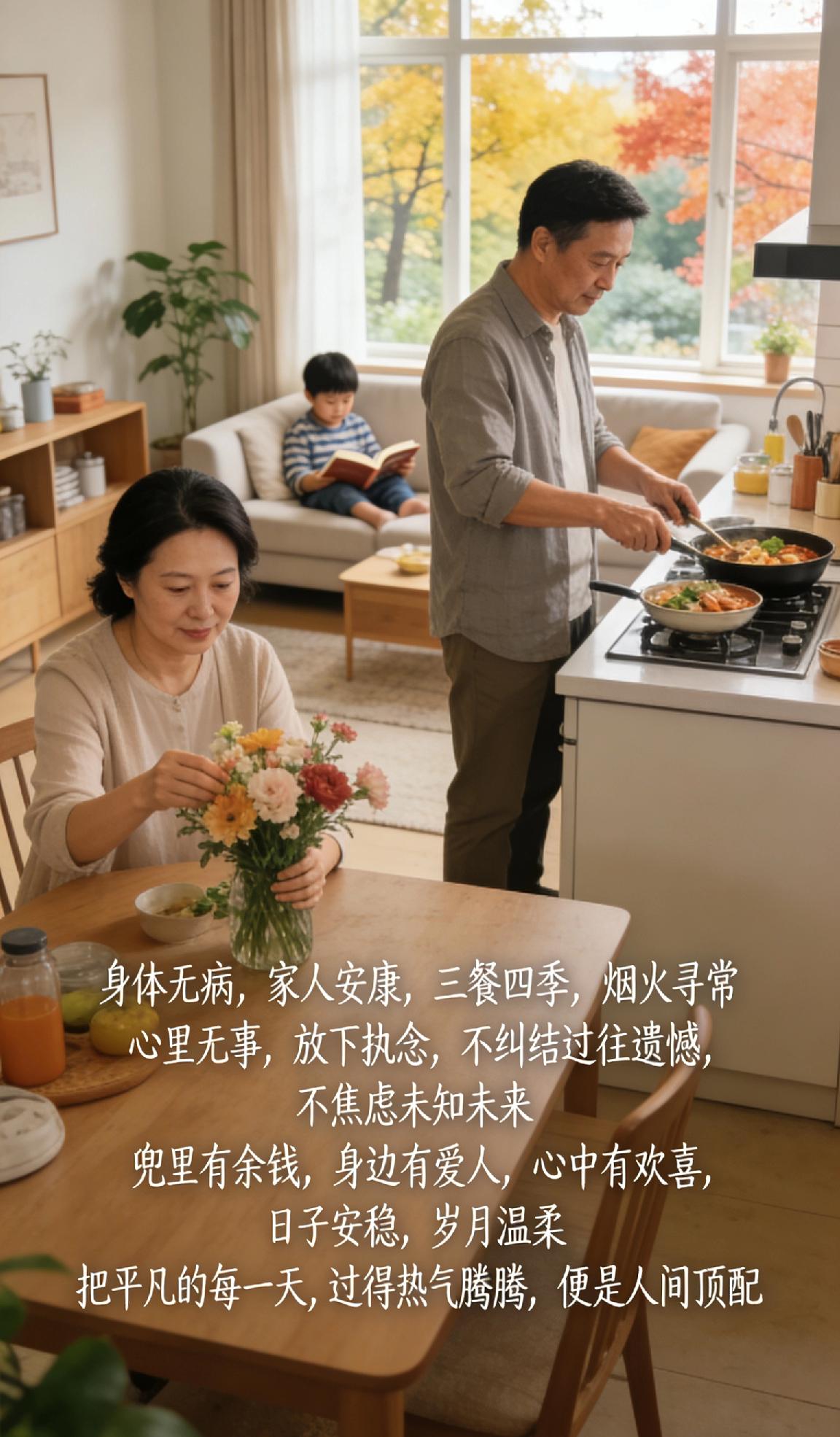 想开了,什么才是最好的生活?人这一生，慢慢想开才明白，最好的生活从不是大富大