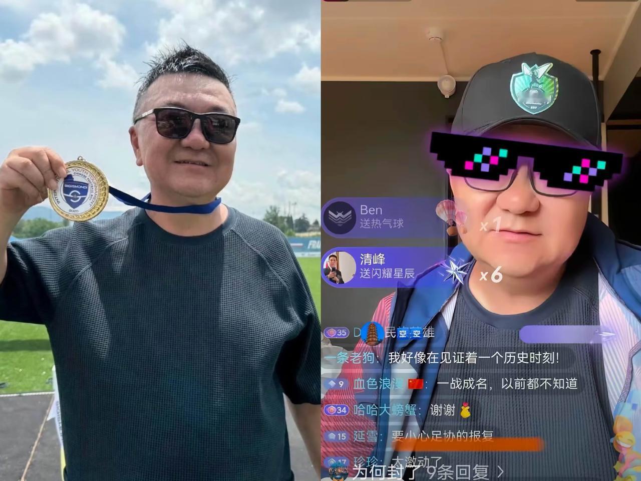 董路这可真是直播间版的乐极生悲呀！开播不到半小时，10万+的在线人数，嘉
