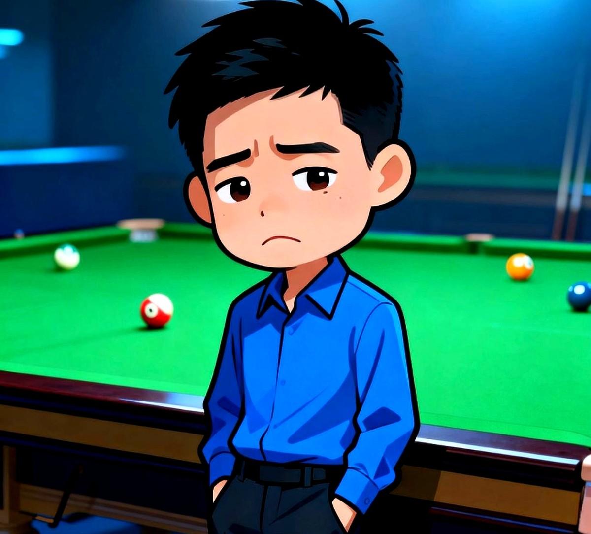 丁俊晖这心态真的要急死老粉！现在网上吵翻了，有人说输特鲁姆普就是僵持阶段那两