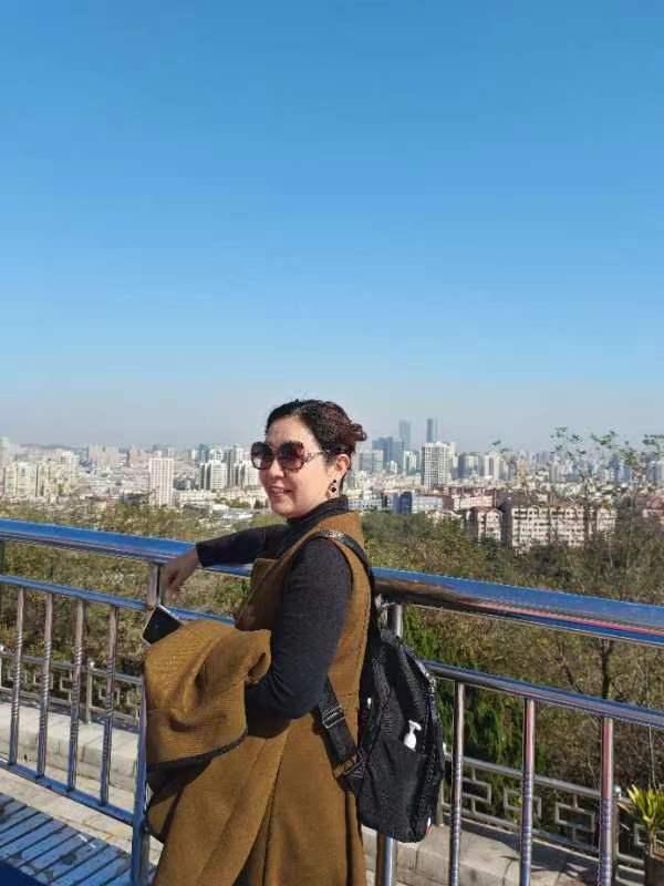 青岛电视塔旋转餐厅打卡青岛电视塔世界最具价值城市上热门