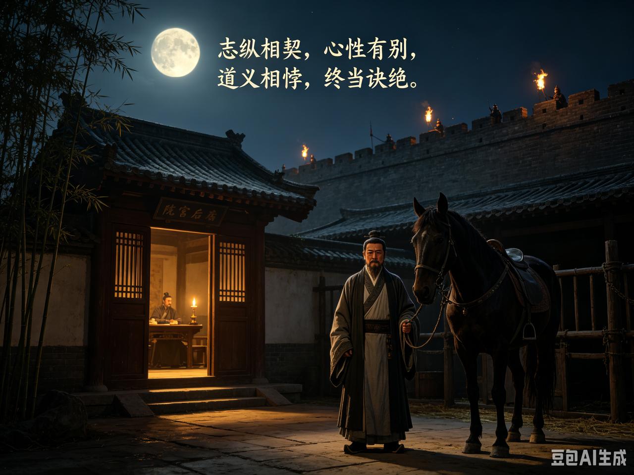 小故事捉放曹曹操曾去刺董卓，董卓命大不该绝，镜中见曹