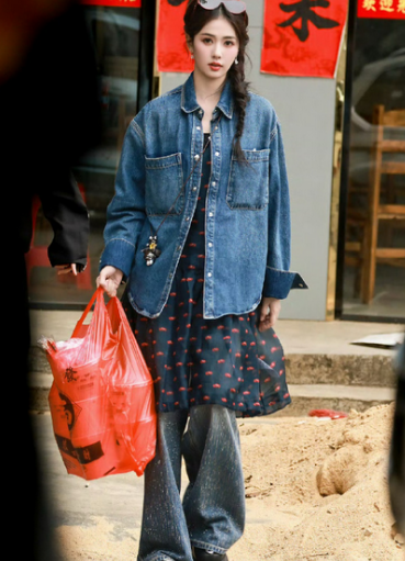 白鹿亲爱的客栈录制路透，古早台偶女主！太漂亮了！​​​