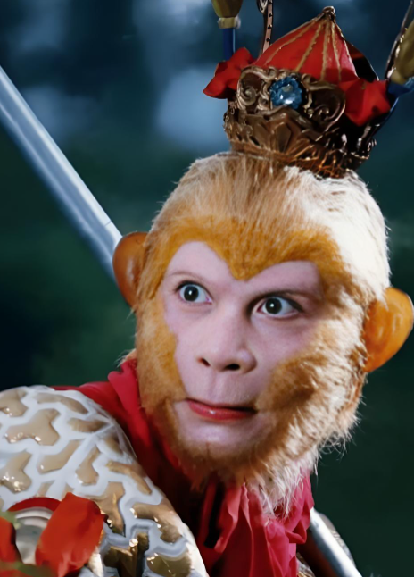 北京的细雨淅淅沥沥八宝山殡仪馆东礼堂外67岁的六小龄童身着黑色中山装，步履蹒跚