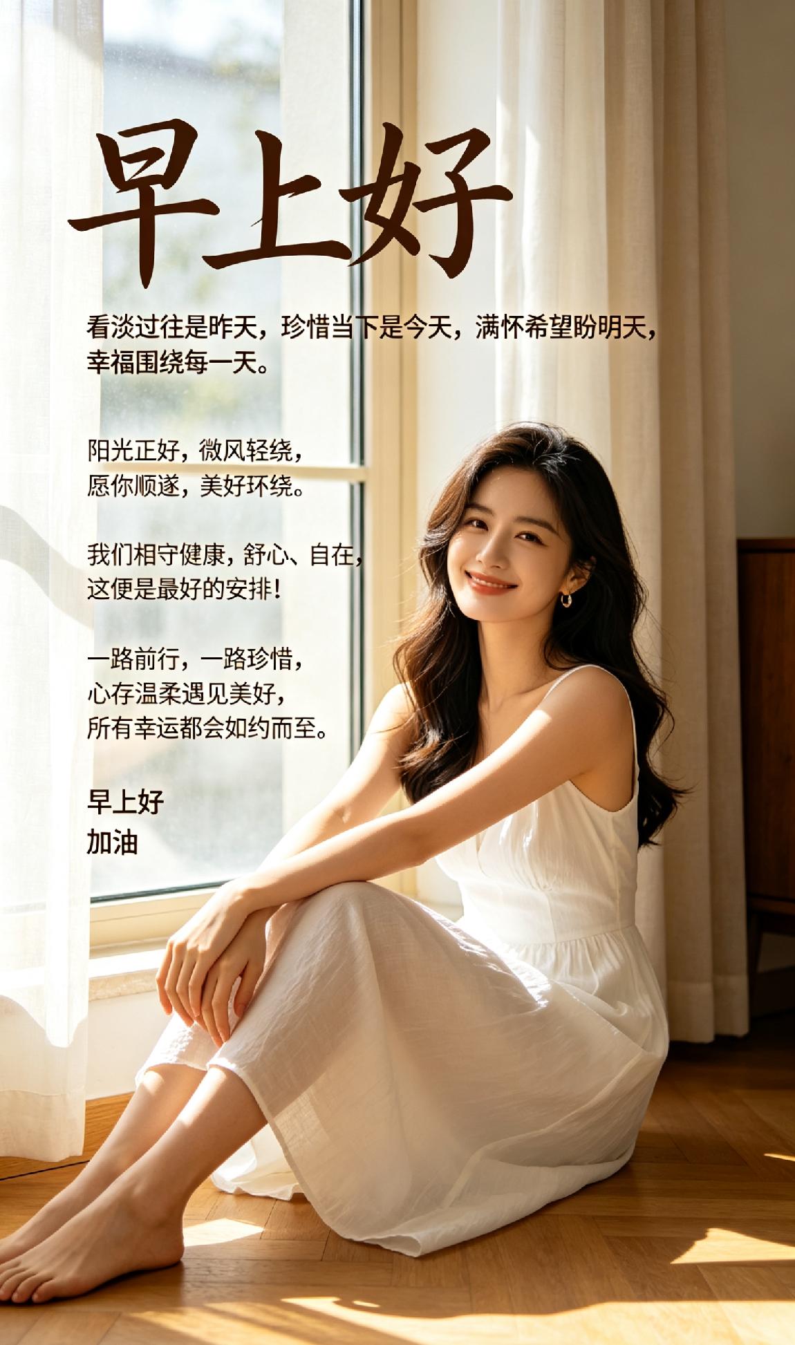 🌹早上好🌹看淡过往是昨天，珍惜当下是今天，满怀希望盼明天，幸福围绕每