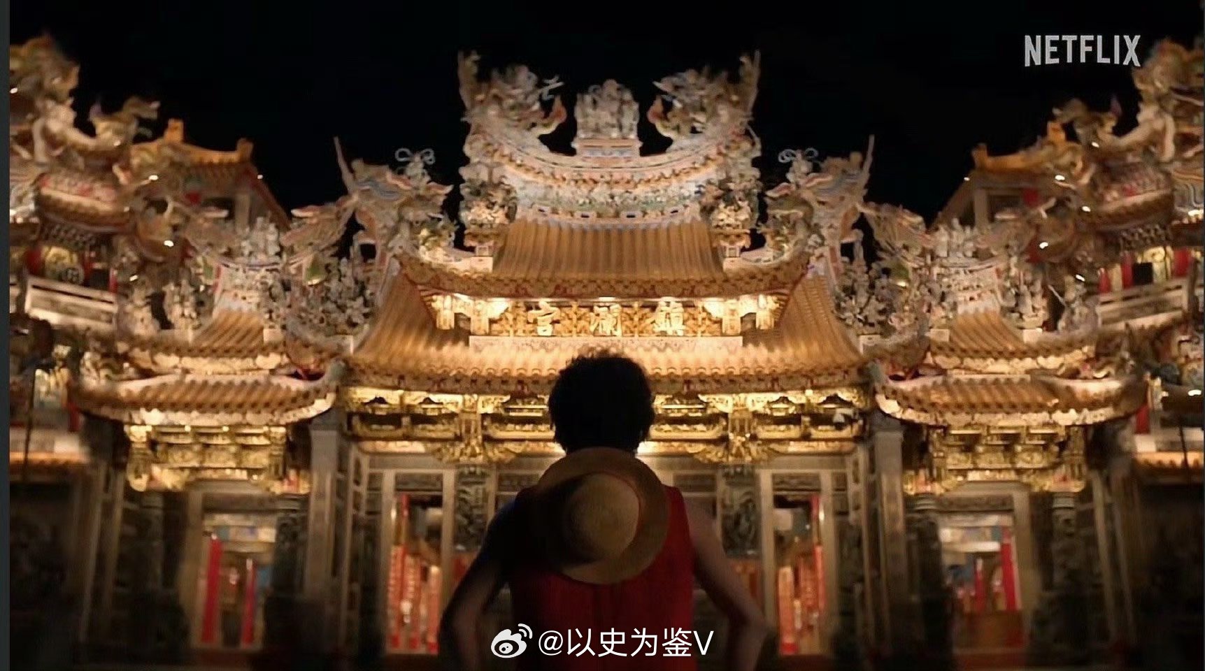 海贼王也得拜妈祖网飞真人剧海贼王里出现了海贼王路飞去拜妈祖求签的场景，其实这个还