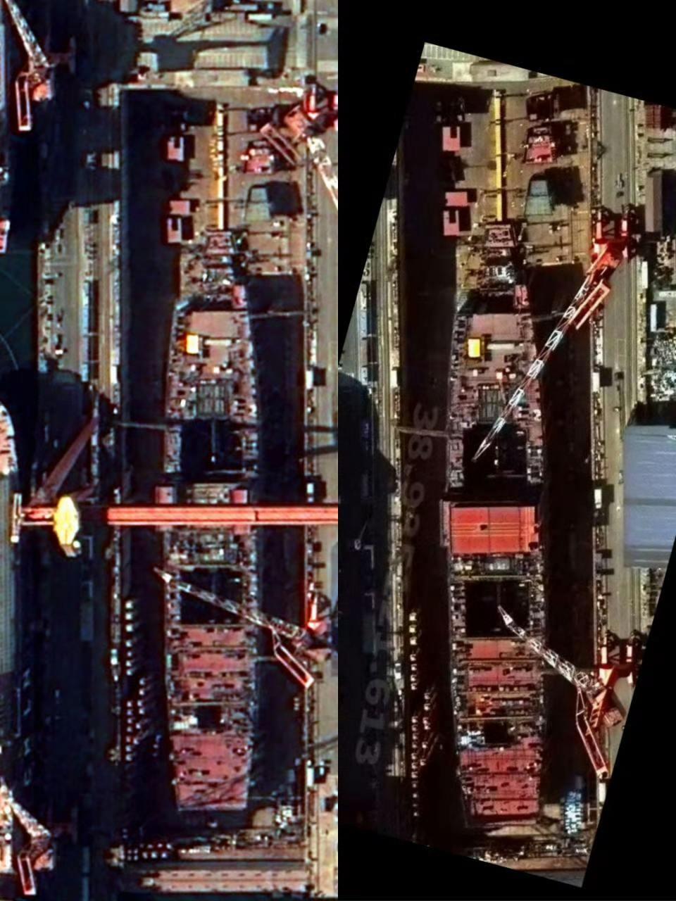 近期网络信息显示，中国第四艘航母（被称为004型）的建造正在快速推进，据称已开始