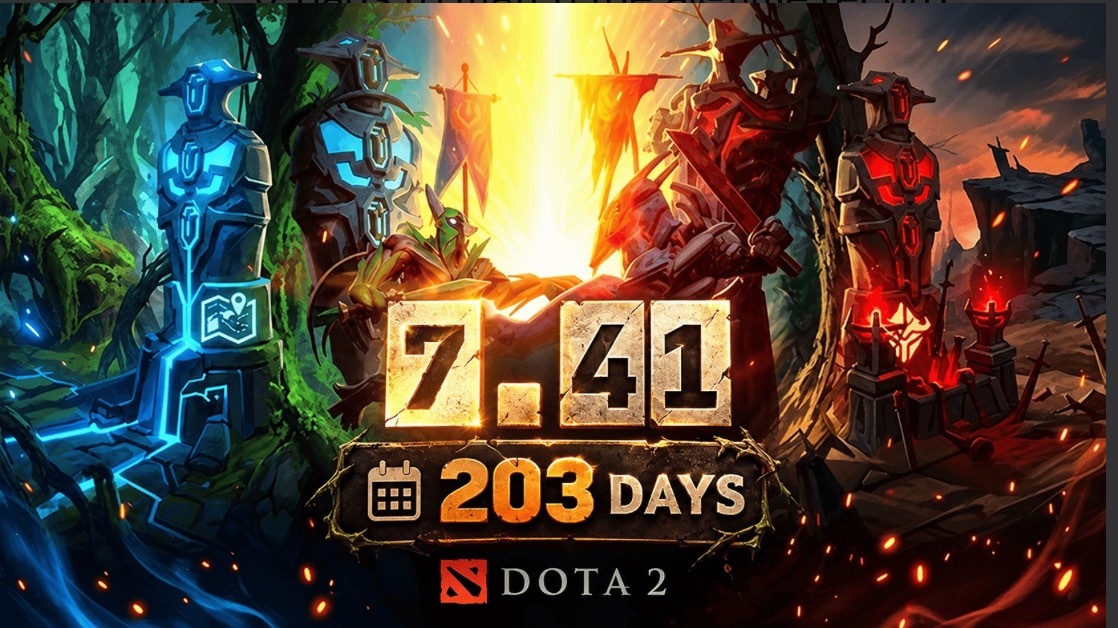 7.41版本成为Dota2历史上持续时间第三长的补丁电竞大数据dota2新版本