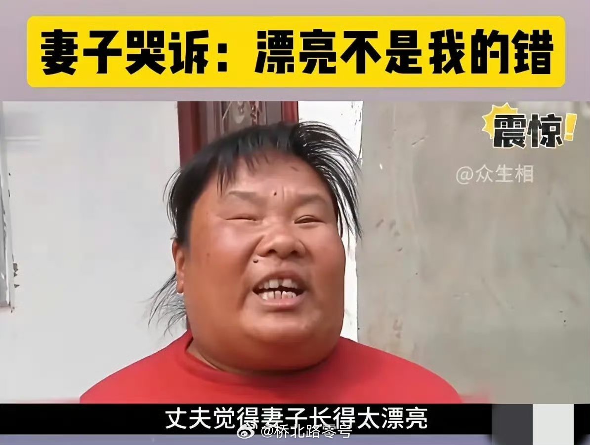 漂亮可肯定不是你的错。但，你对“漂亮”一词的理解绝对有错。