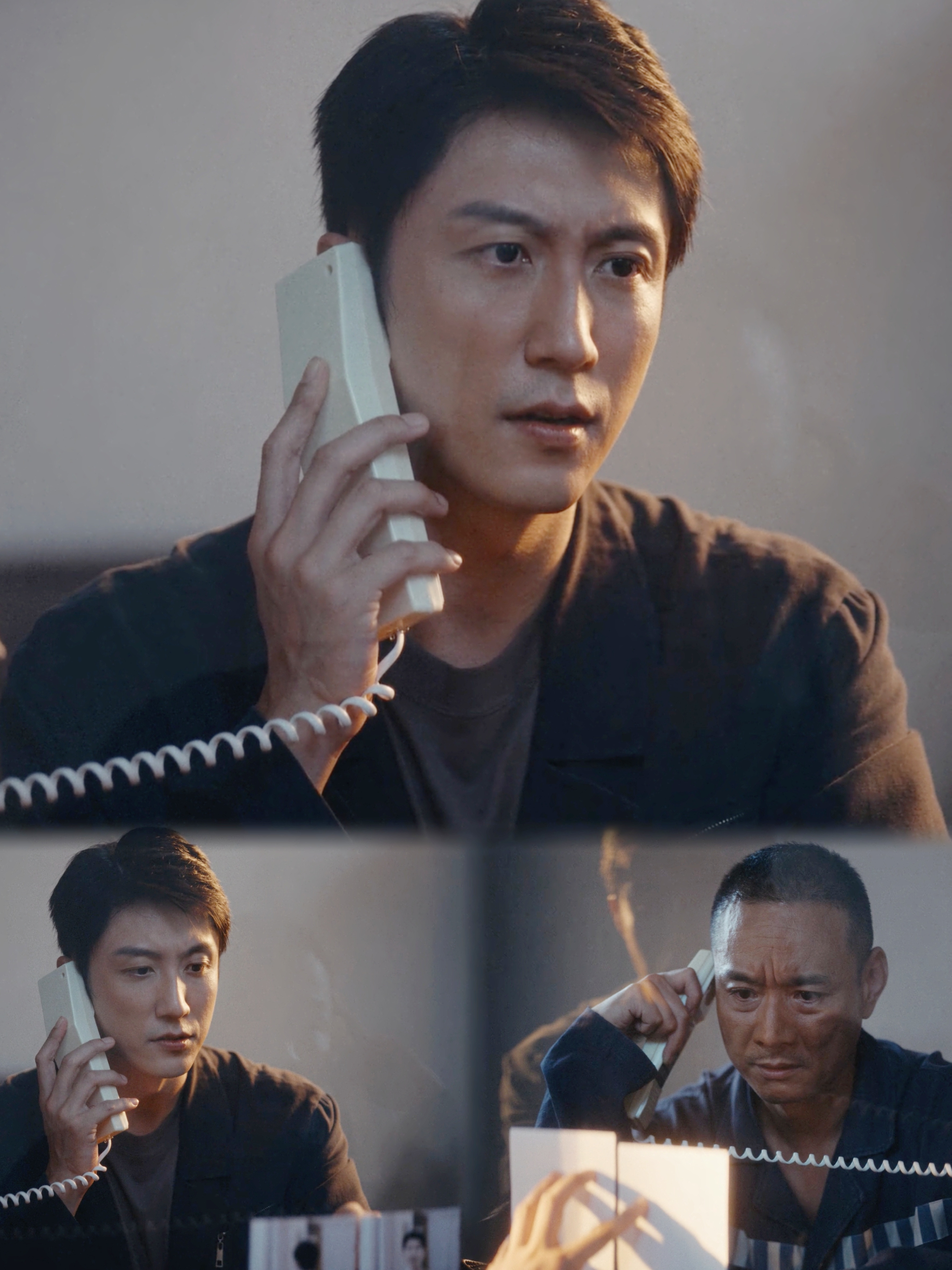 《重器》第29集，陈一众对于警方推论的胡旭东行凶现场证据产生疑问，到狱中去向一位
