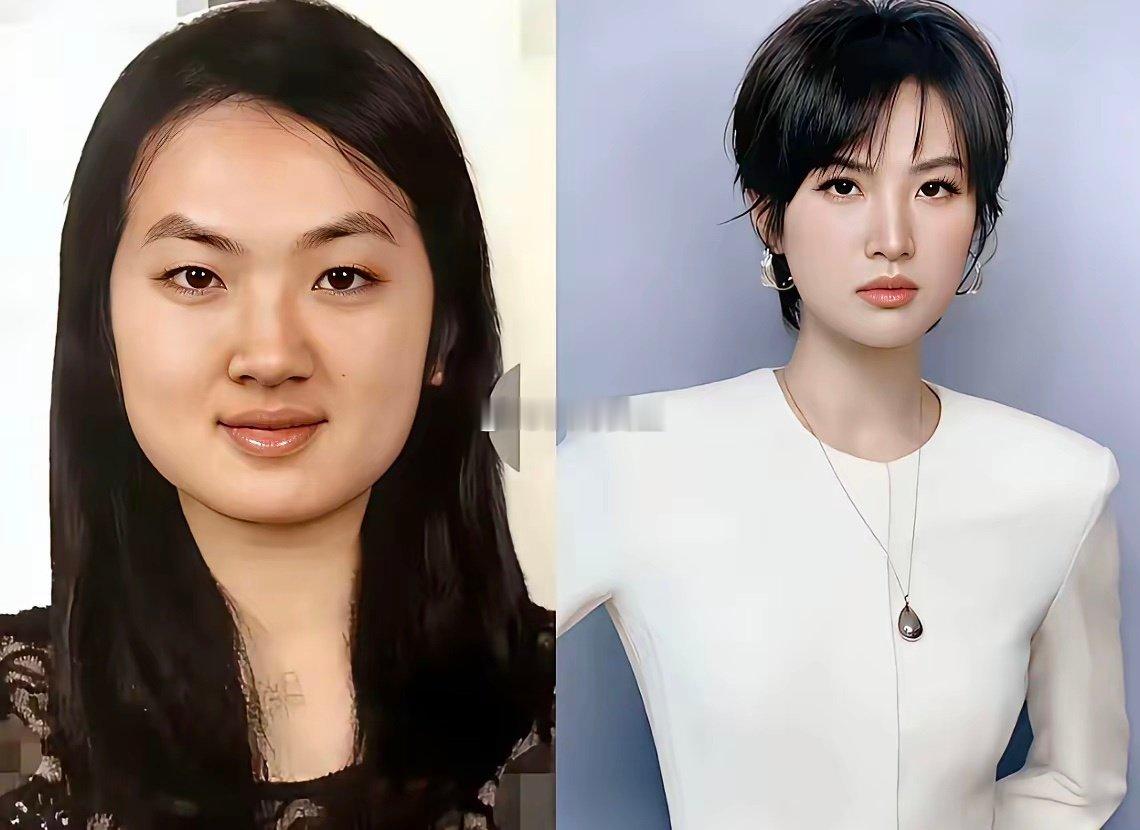 #姚安娜#真的是女大十八变，姚安娜的变化好惊艳！气质蜕变太明显，整个人越看越好看，状态焕然一新。​