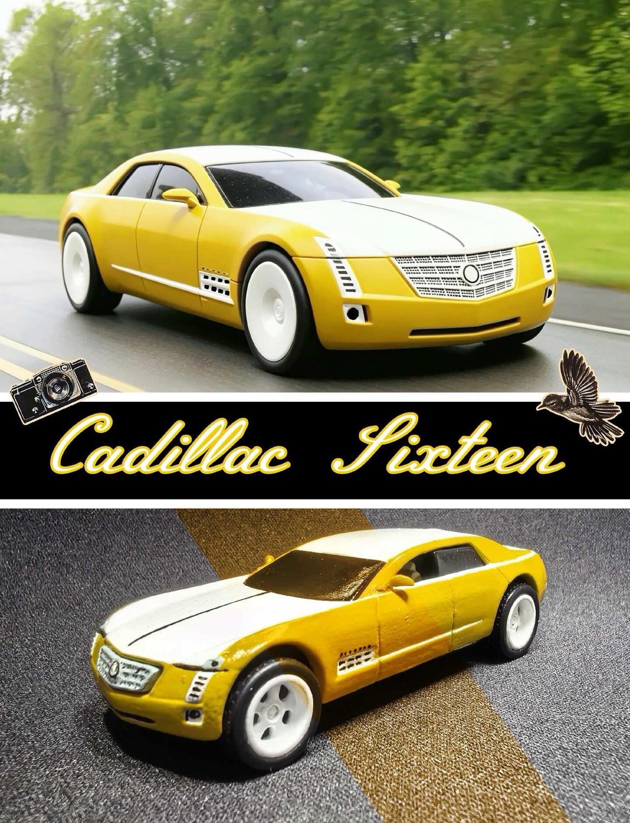 美式复古鎏金：CadillacSixteen2003凯迪拉克Sixteen—