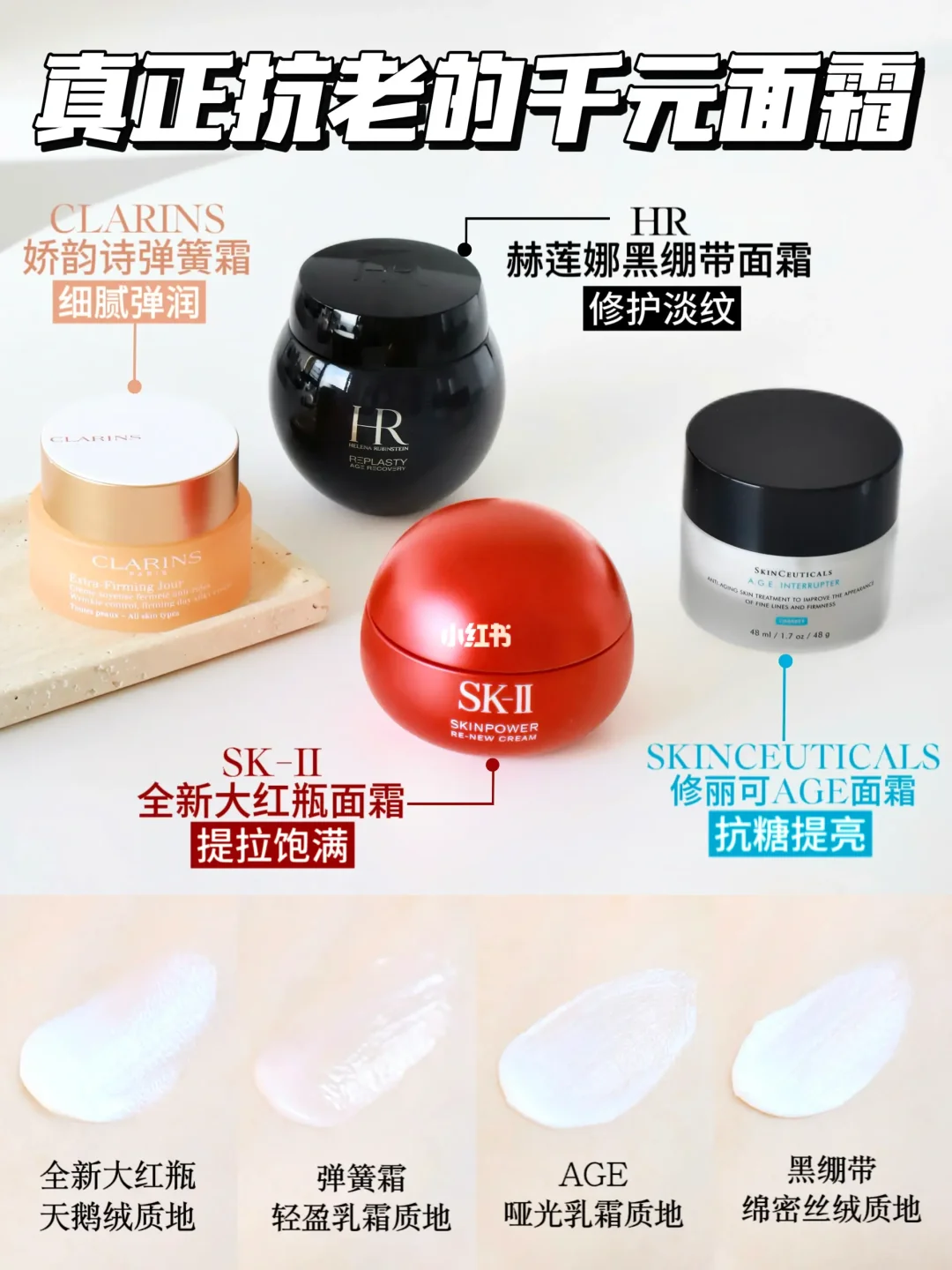 十年护肤人测评！真正抗老的千元面霜