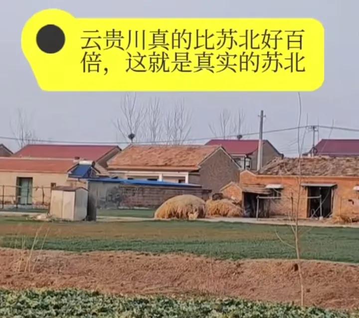 春节之际，苏北农村最近火，苏北比不上云贵川，惹怒了苏北网友，根据网络上诸多博主的