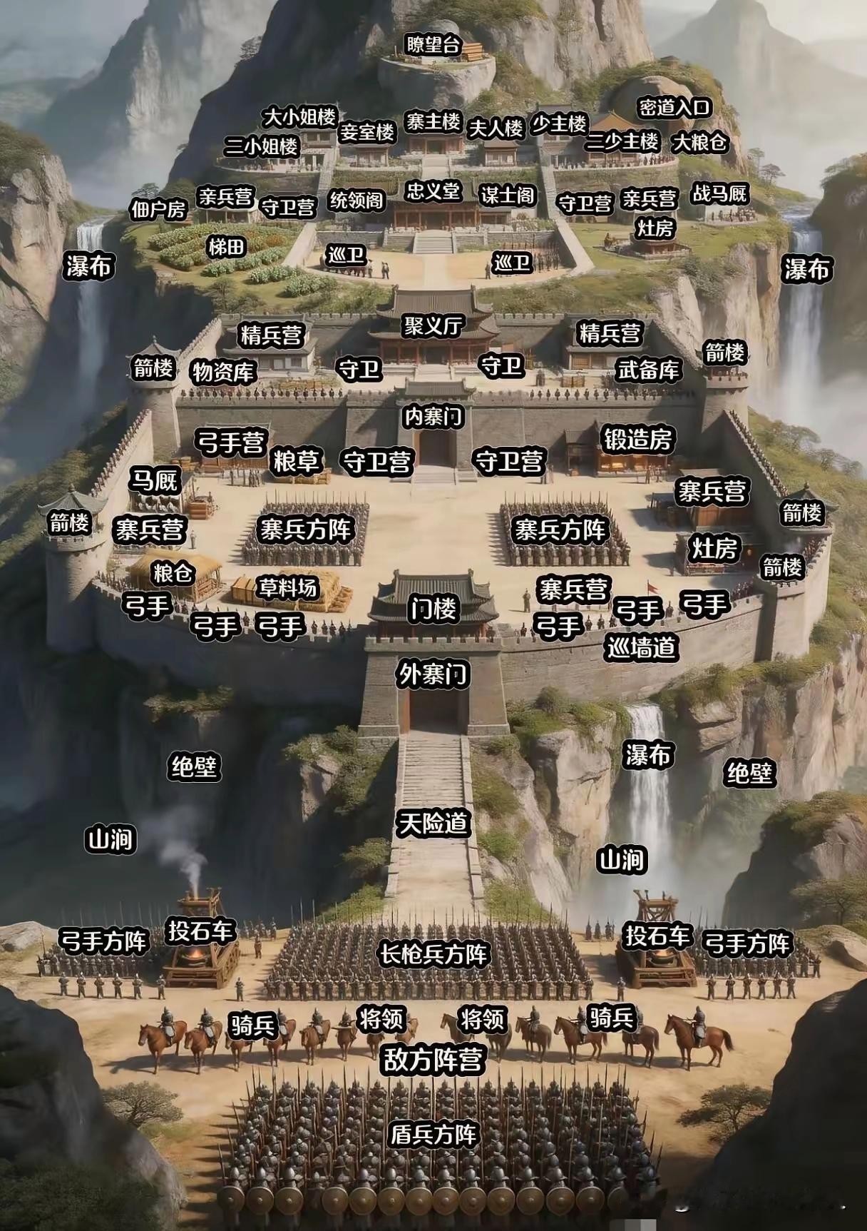 这城郭防御如何