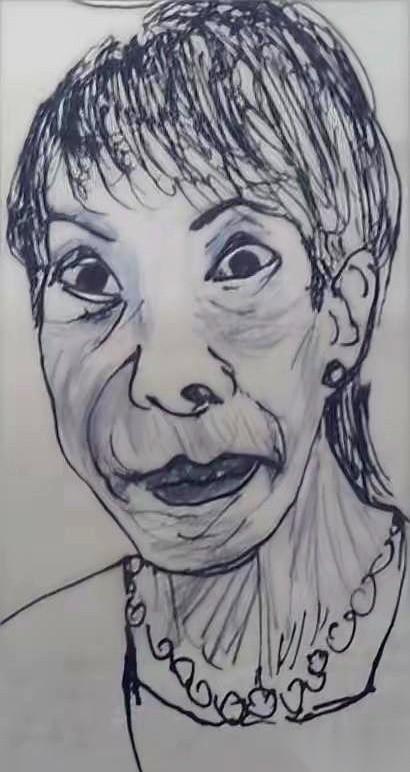 我儿子那幅“丑画”，居然成了人家画室的招生简章。真的，我没开玩笑。就是那种，