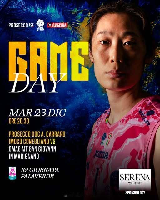 【意甲女排中国德比战今夜上演：朱婷vs庄宇珊】中国排球留洋动态北京时间12月2