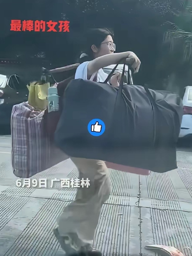 有句话我不知该不该说我觉得，高考扁担女孩的成绩可能不是很好那种，因为班主任说了