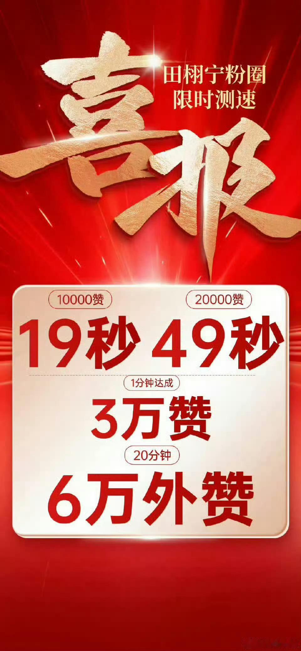 田栩宁粉丝测速1分钟3w👍🏻可为何到了真战场前排依然是梓渝呢[思考]