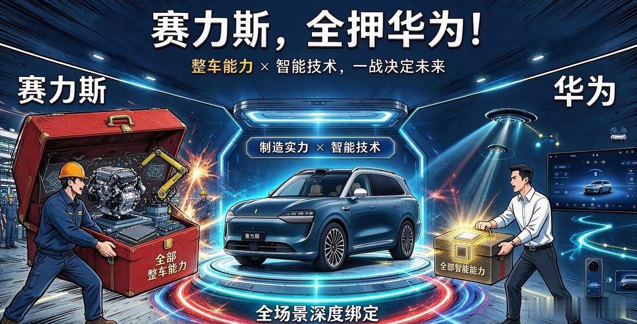 赛力斯有可能会被一击毙命！只要智界、享界、尊界、尚界里的任何一家开始生产与问界直