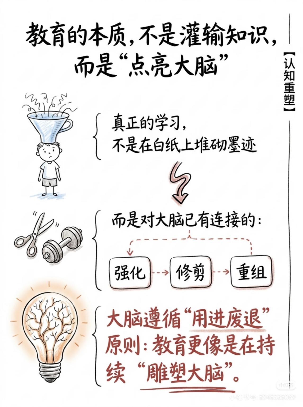 别再傻傻给孩子灌输知识了，这才是教育最高级的模样很多家长一辈子都在做无用功