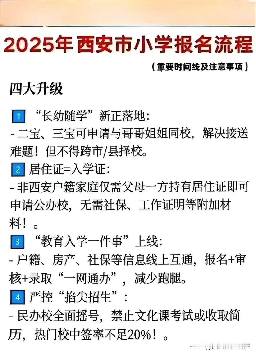 2025年西安小学报名注意事项🌞🌞西安锁区到底“锁”的是什