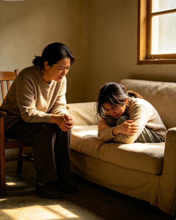我姐昨天把她闺女狠揍了一顿，打得那叫一个惨。为啥？她闺女高考完那天，我姐捧着花去
