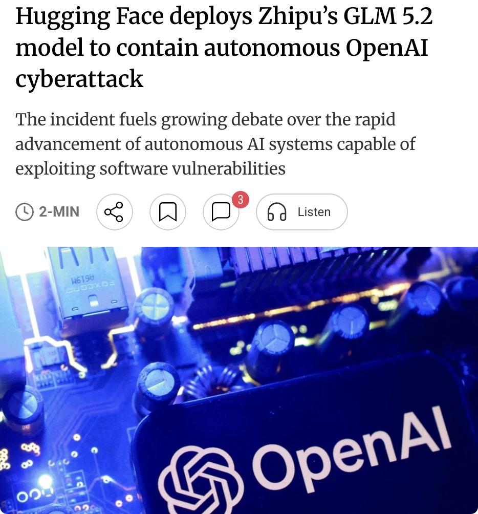 外媒：OpenAI最新旗舰模型GPT-5.6Sol及一款未发布的更强系统在加州