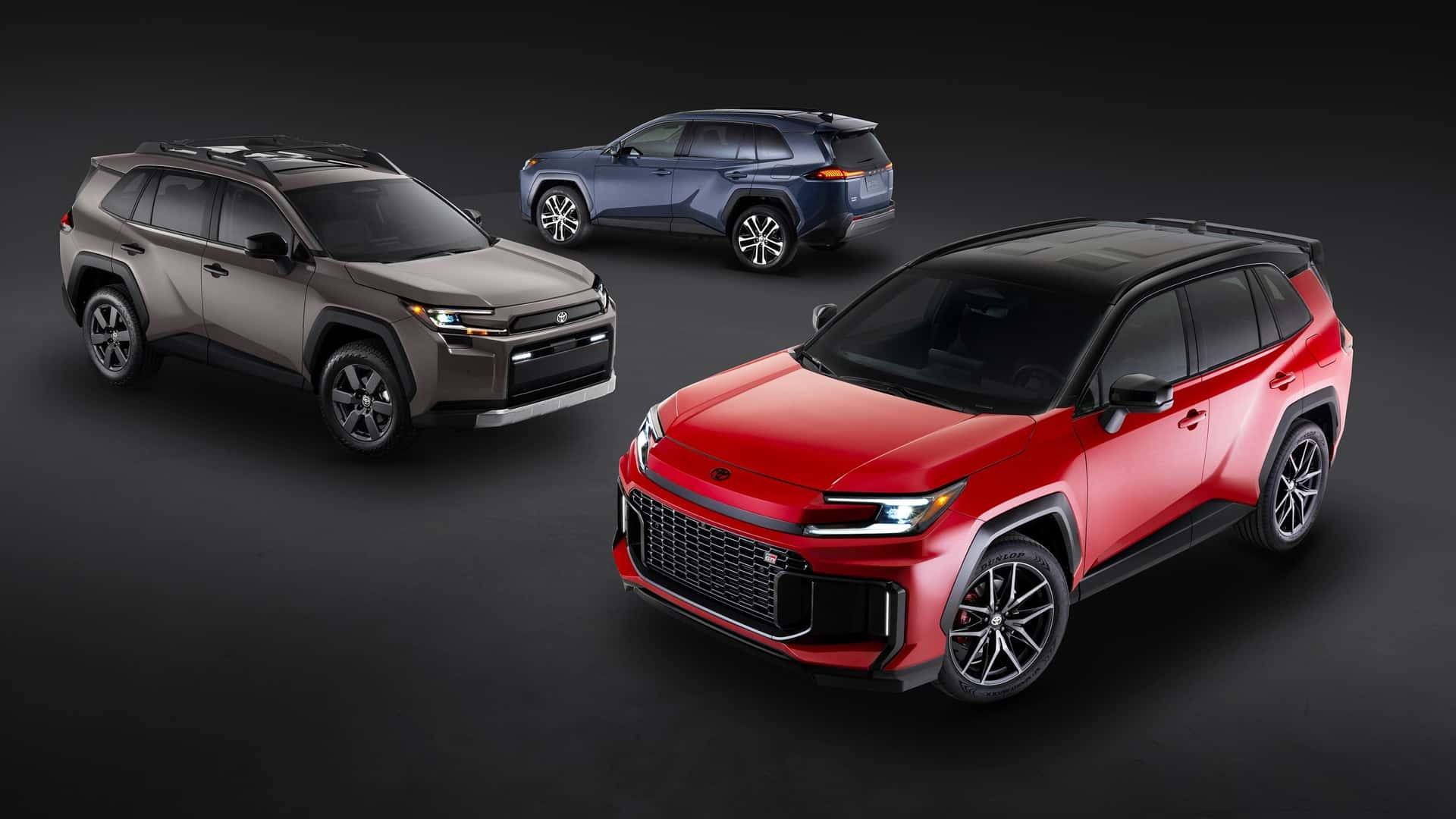 全新一代丰田RAV4发布。这次除了常规版本，新车还提供偏户外风格的Woodlan