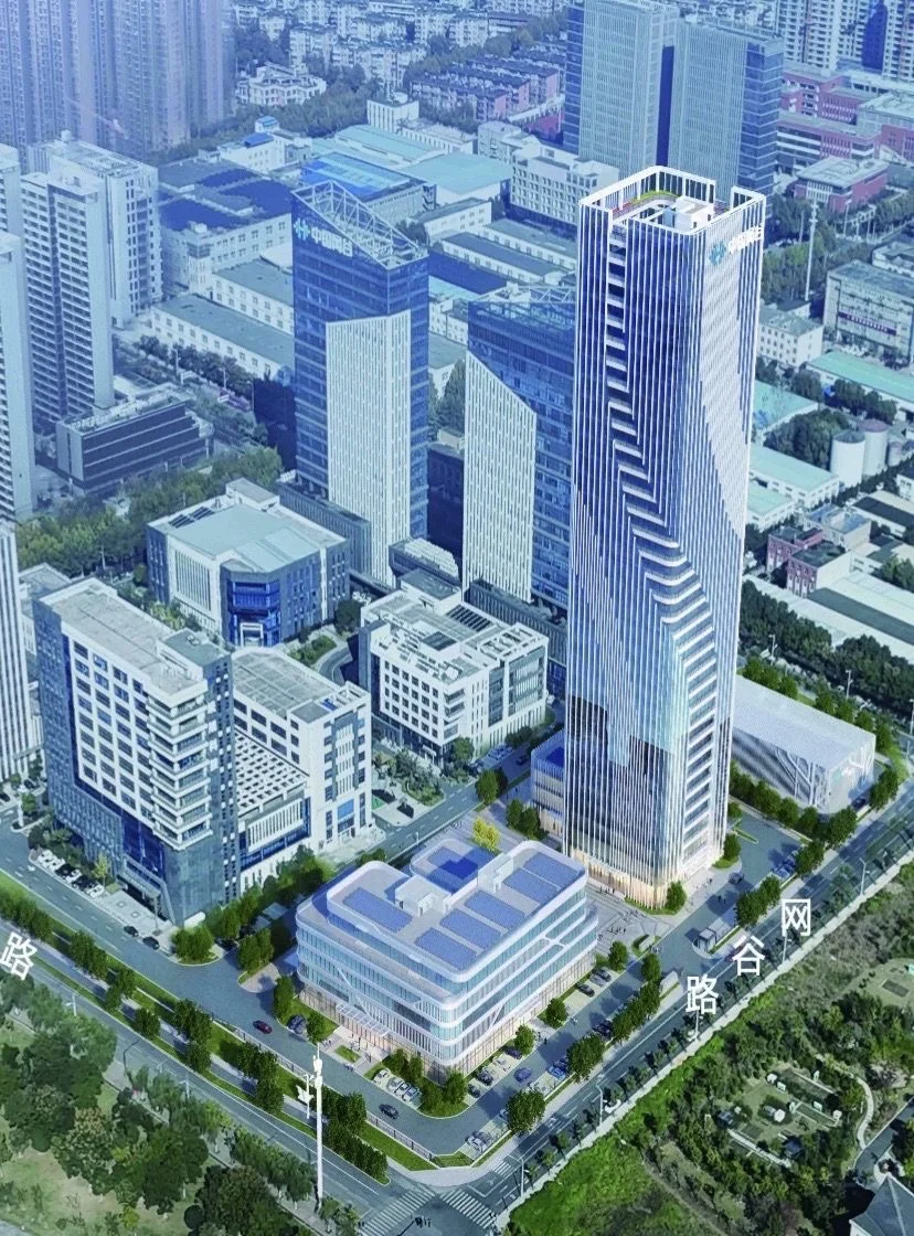 合肥东部新中心，正在建设的写字楼和产业园。