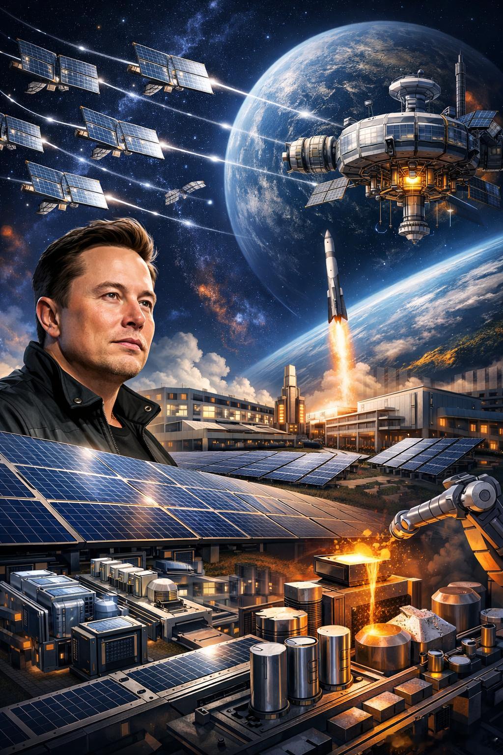 特斯拉豪赌100GW光伏：表面卖电板，深处抢能源主权与太空算力门票特斯拉抛出新增