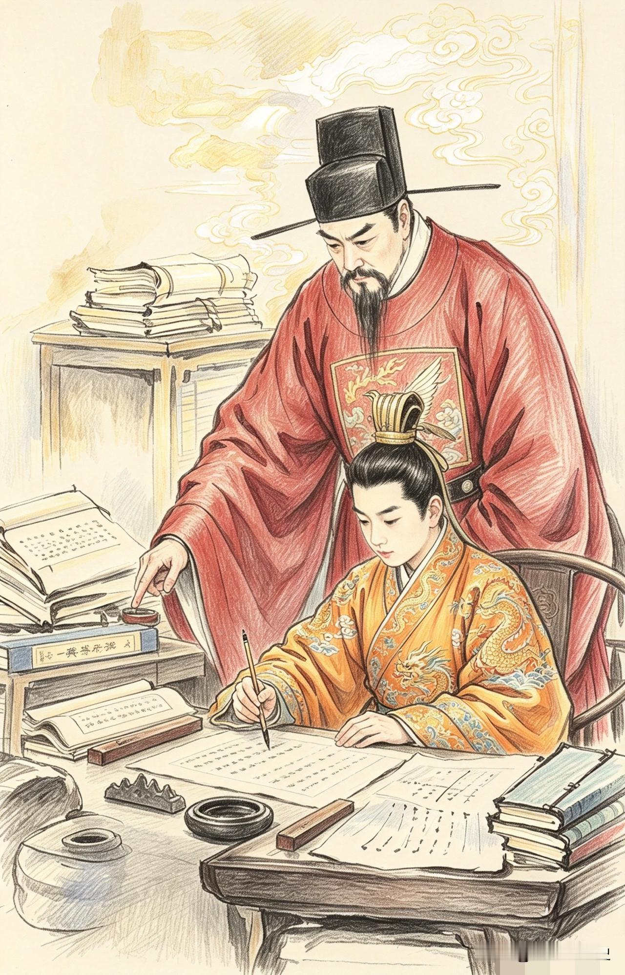 张居正最终落到众叛亲离，几乎没有人为他说话，主要还是吃相太难看，你已经权倾朝野了