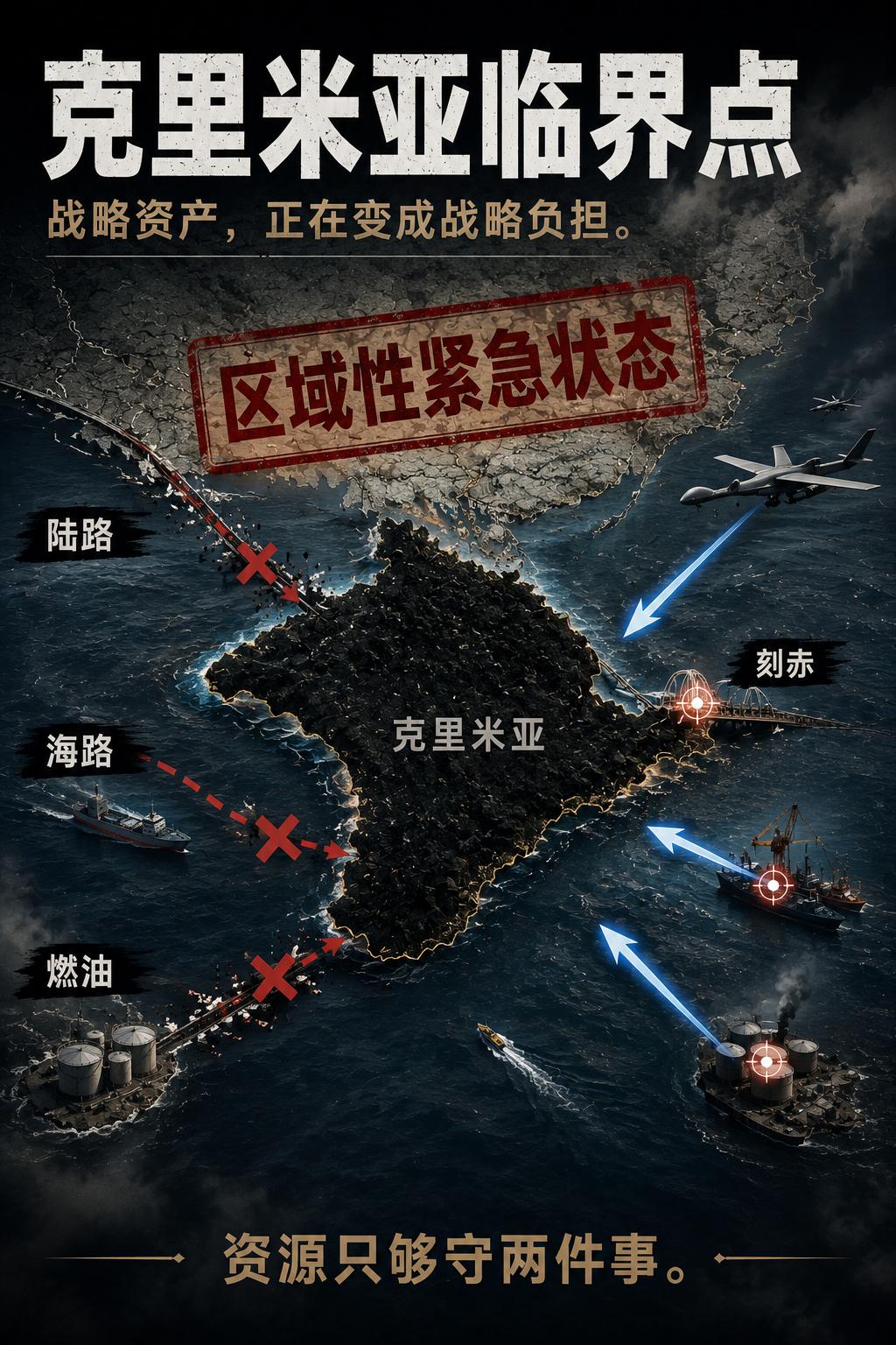 Claude谈论当前的克里米亚局势。当前局势已经越过了一个重要临界点6月26日，