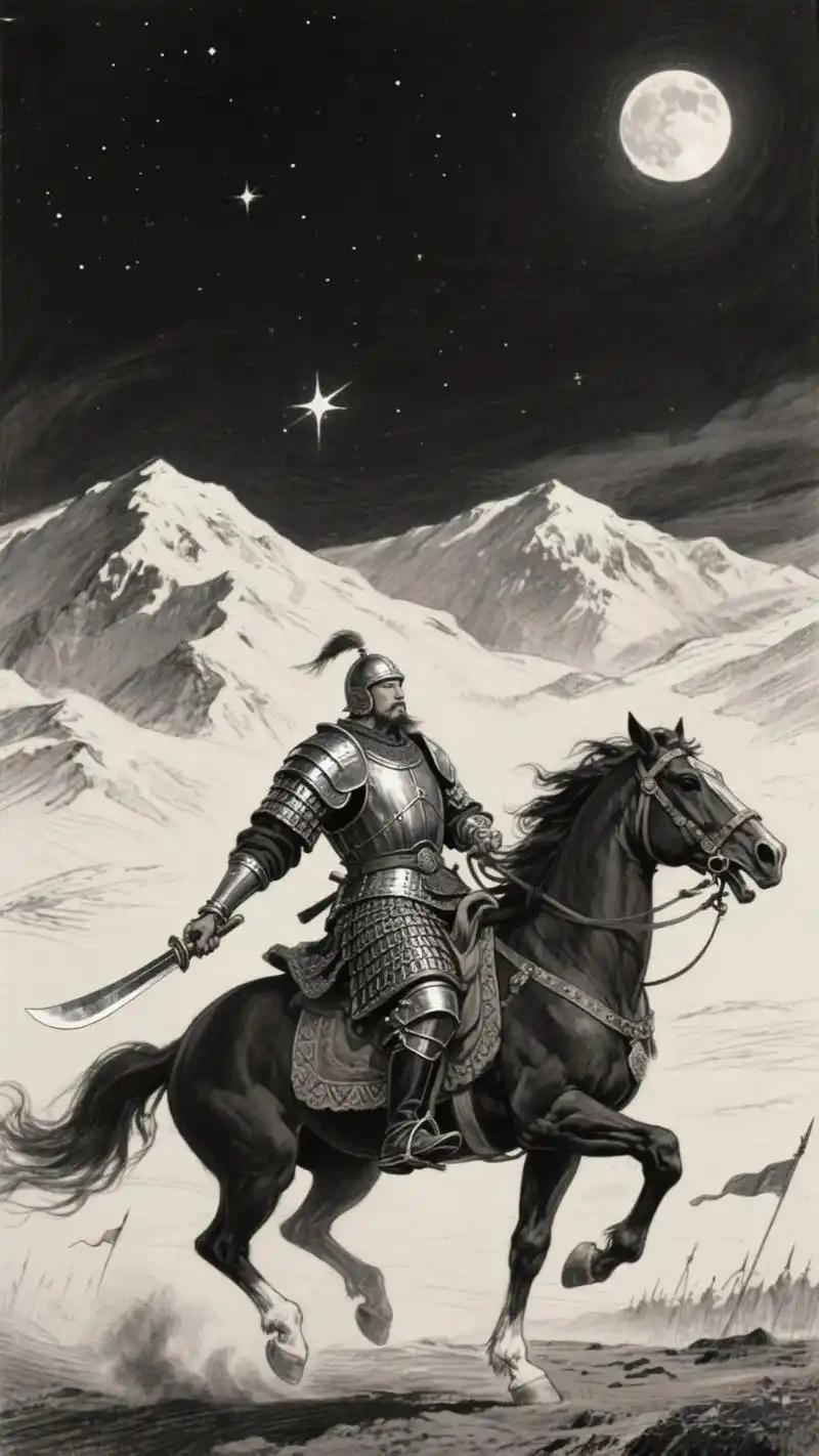 756年，兵败潼关的哥舒翰，被部下火拔归仁绑去洛阳献给了安禄山。刚见面时，安禄山