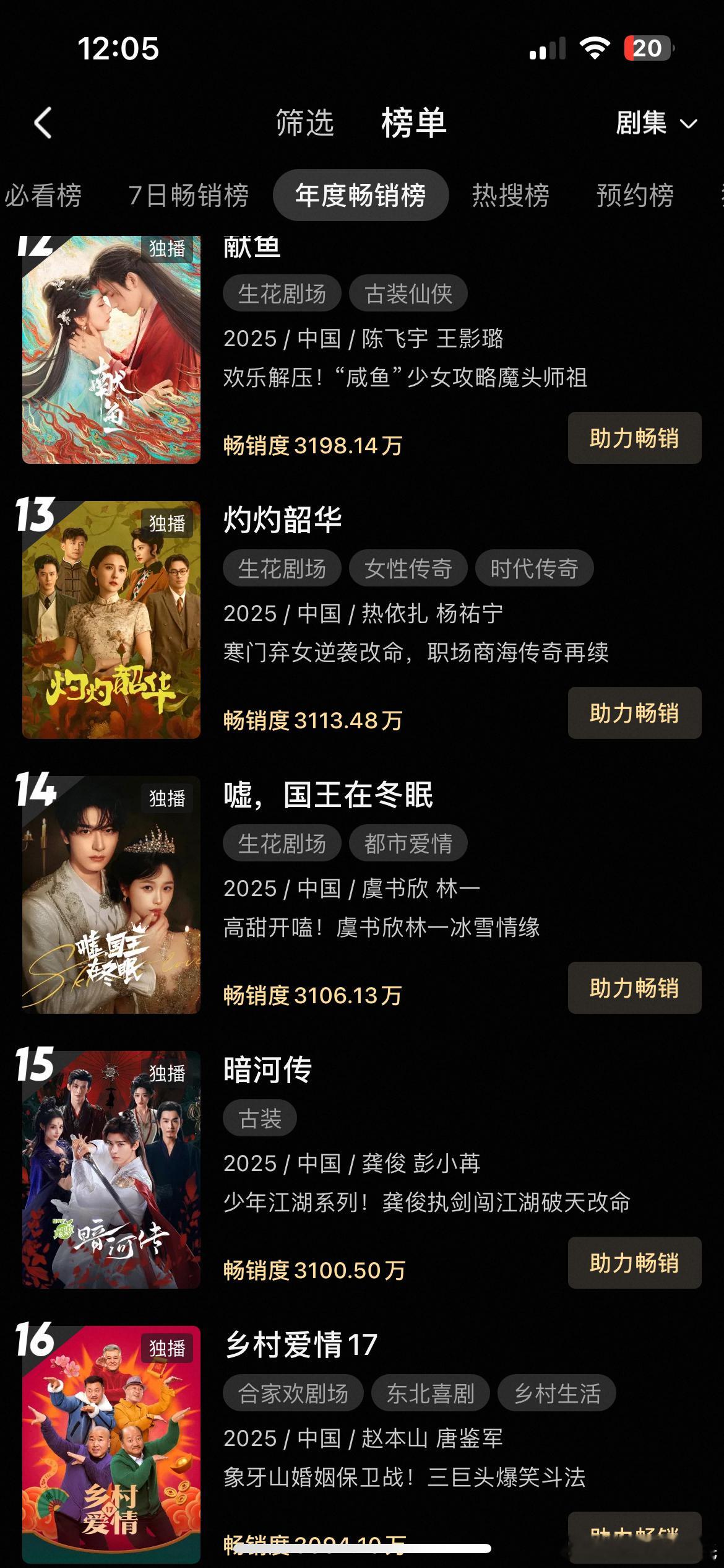 龚俊暗河传周四预计播放量云合2150w，酷云2400w上下招商最新单集3广28