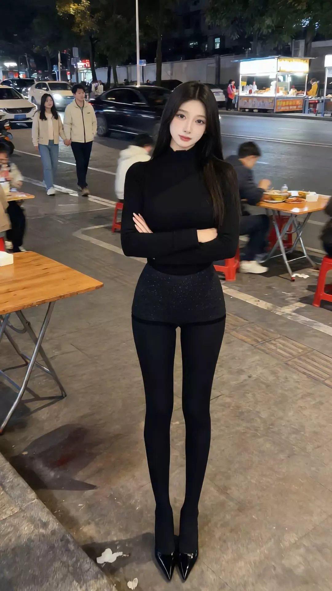 冬天女人爱穿丝袜，门道可不少。丝袜堪称优雅的象征，它是女人的第二层皮肤，能修饰