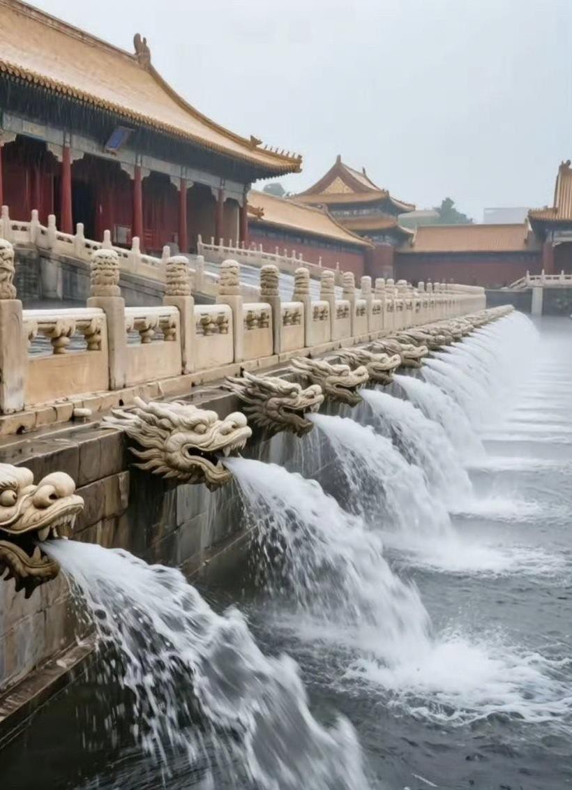 六百年前设计建造的排水系统！