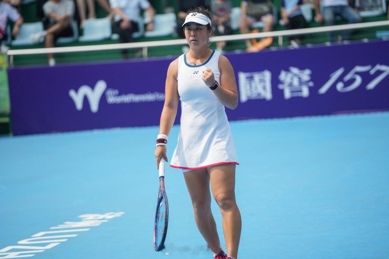九江WTA125第二轮施晗🇨🇳以3-6/3-6负于头号种子塔拉鲁德🇹🇭无