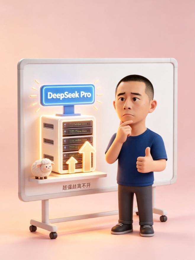 DeepSeekPro正式版发布了，官网模型编号都换了。从V4到Pro，我这