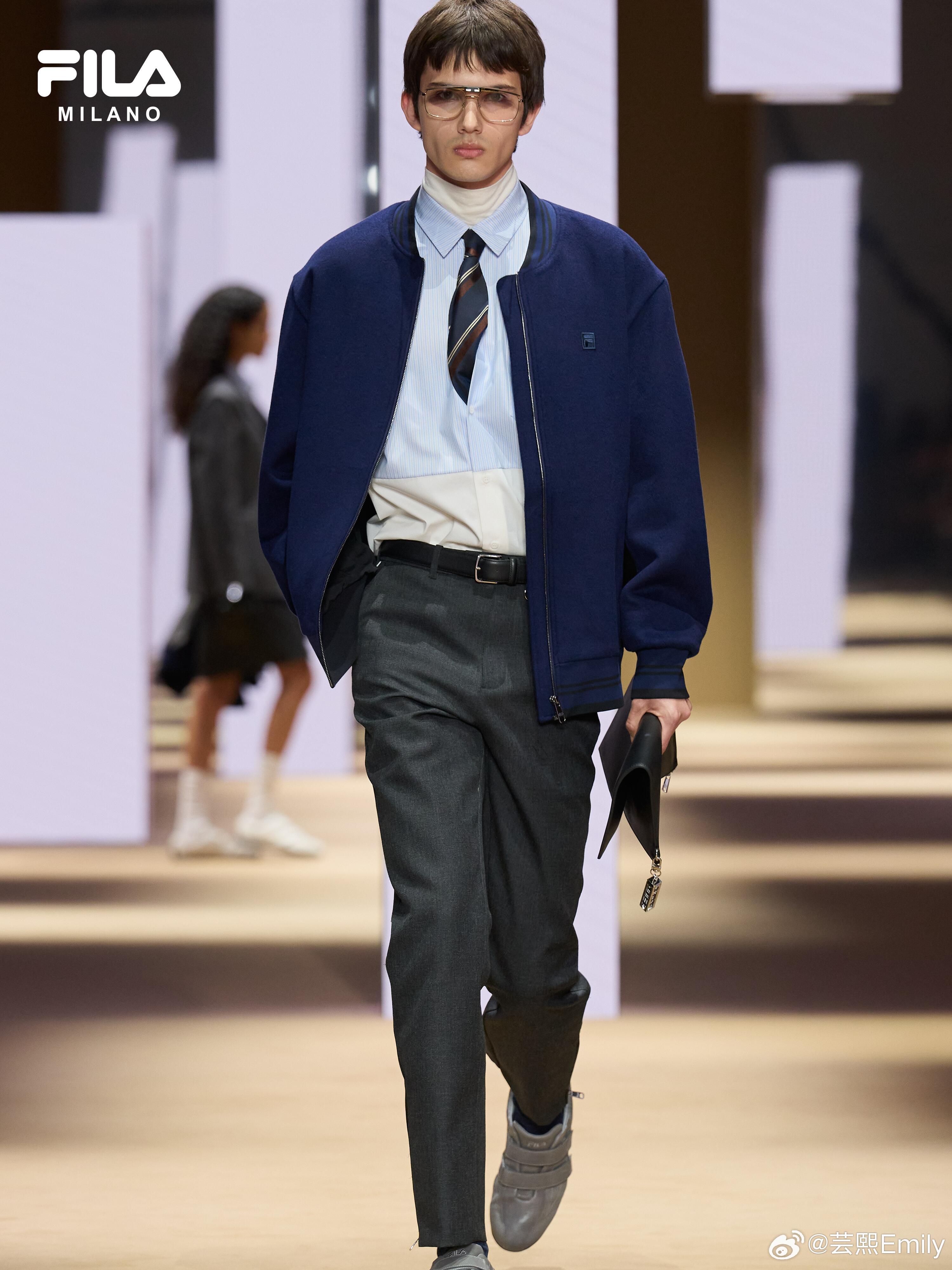 时装周FILA米兰大秀，FILAMilano高级运动时装系列，在VividG