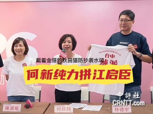 力拼江启臣！何欣纯公布台中市长竞选发言人最强团队，横跨民进党三大派系，加强党内